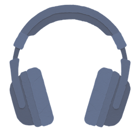 Simple headphone icon